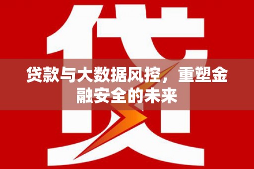 永德贷款与大数据风控，重塑金融安全的未来