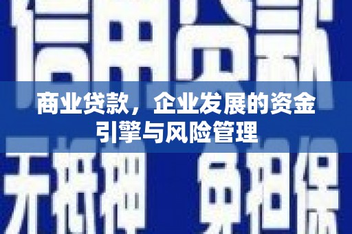 永德商业贷款，企业发展的资金引擎与风险管理