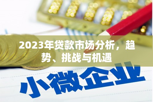 永德2023年贷款市场分析，趋势、挑战与机遇