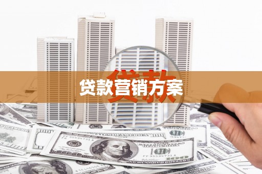 永德贷款营销方案