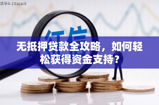 永德无抵押贷款全攻略，如何轻松获得资金支持？