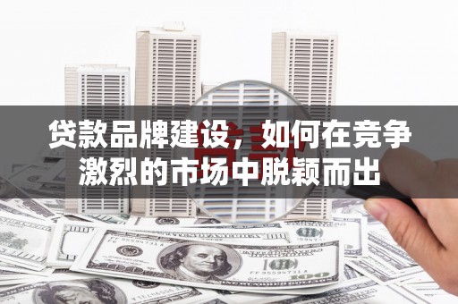 永德贷款品牌建设，如何在竞争激烈的市场中脱颖而出
