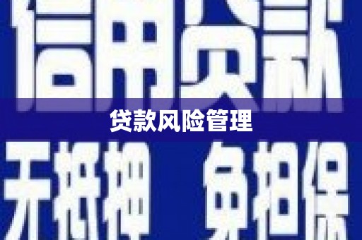 永德贷款风险管理