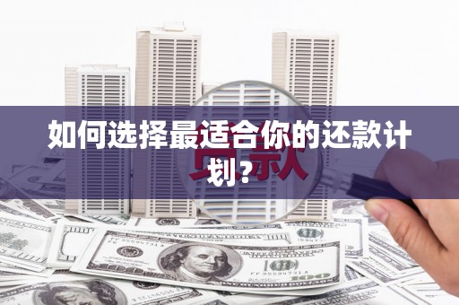 永德如何选择最适合你的还款计划？