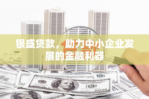 永德银盛贷款，助力中小企业发展的金融利器