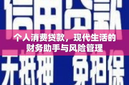 永德个人消费贷款，现代生活的财务助手与风险管理