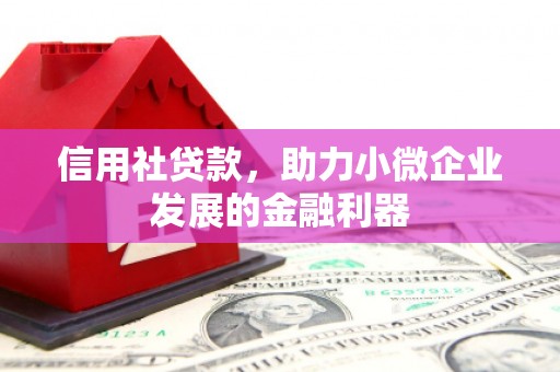 永德信用社贷款，助力小微企业发展的金融利器