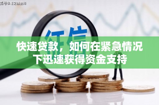 永德快速贷款，如何在紧急情况下迅速获得资金支持