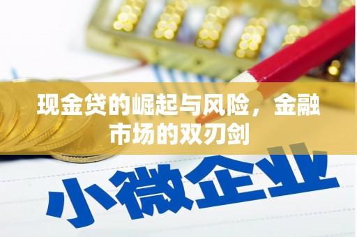 永德现金贷的崛起与风险，金融市场的双刃剑