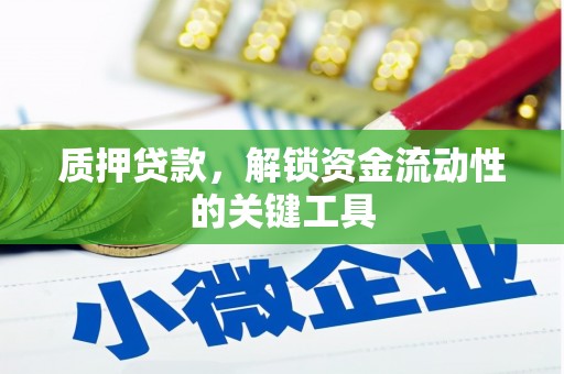 永德质押贷款，解锁资金流动性的关键工具