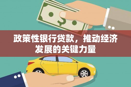 永德政策性银行贷款，推动经济发展的关键力量