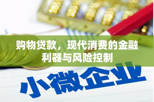 永德购物贷款，现代消费的金融利器与风险控制