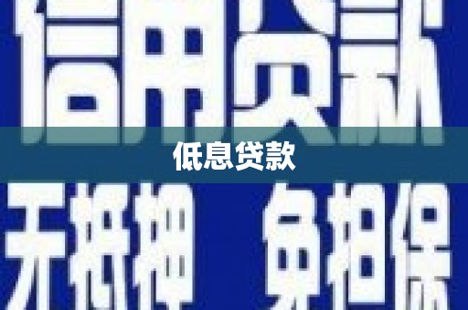 永德低息贷款