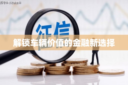 永德解锁车辆价值的金融新选择