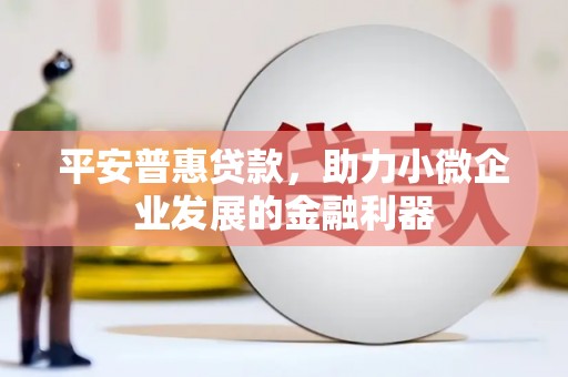 永德平安普惠贷款，助力小微企业发展的金融利器