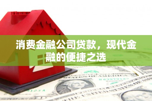 永德消费金融公司贷款，现代金融的便捷之选