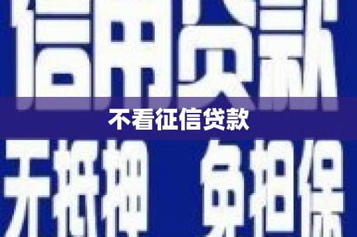永德不看征信贷款