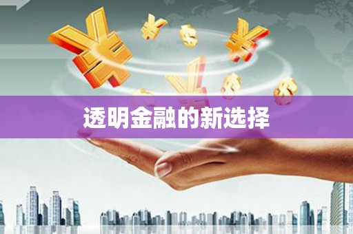 永德透明金融的新选择