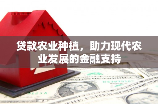 永德贷款农业种植，助力现代农业发展的金融支持
